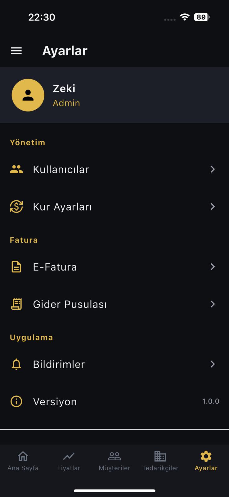 Kuyumcu mobil uygulama avantajı 3 — canlı kur ve hesaplama
